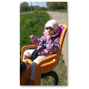 Детское велосипедное кресло