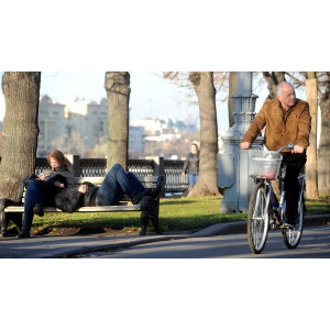 Новая велосипедная полоса появится в Москве от Никитского до Чистопрудного бульвара